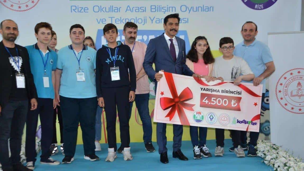 Kodlarize Robotik Kodlama Turnuvası'nda İl Şampiyonu Olduk